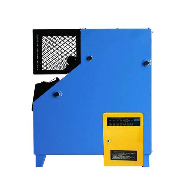 A machine with a dust cover that can remotely remove old brake pads